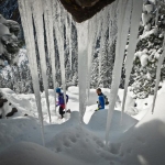 Rocky Mountain Runners running through snow and ice!